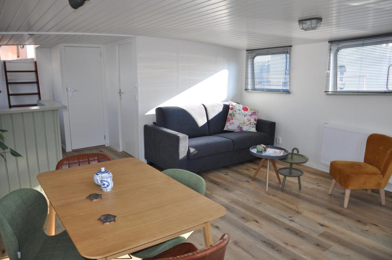 Private Lodge On Houseboat Amsterdam Extérieur photo